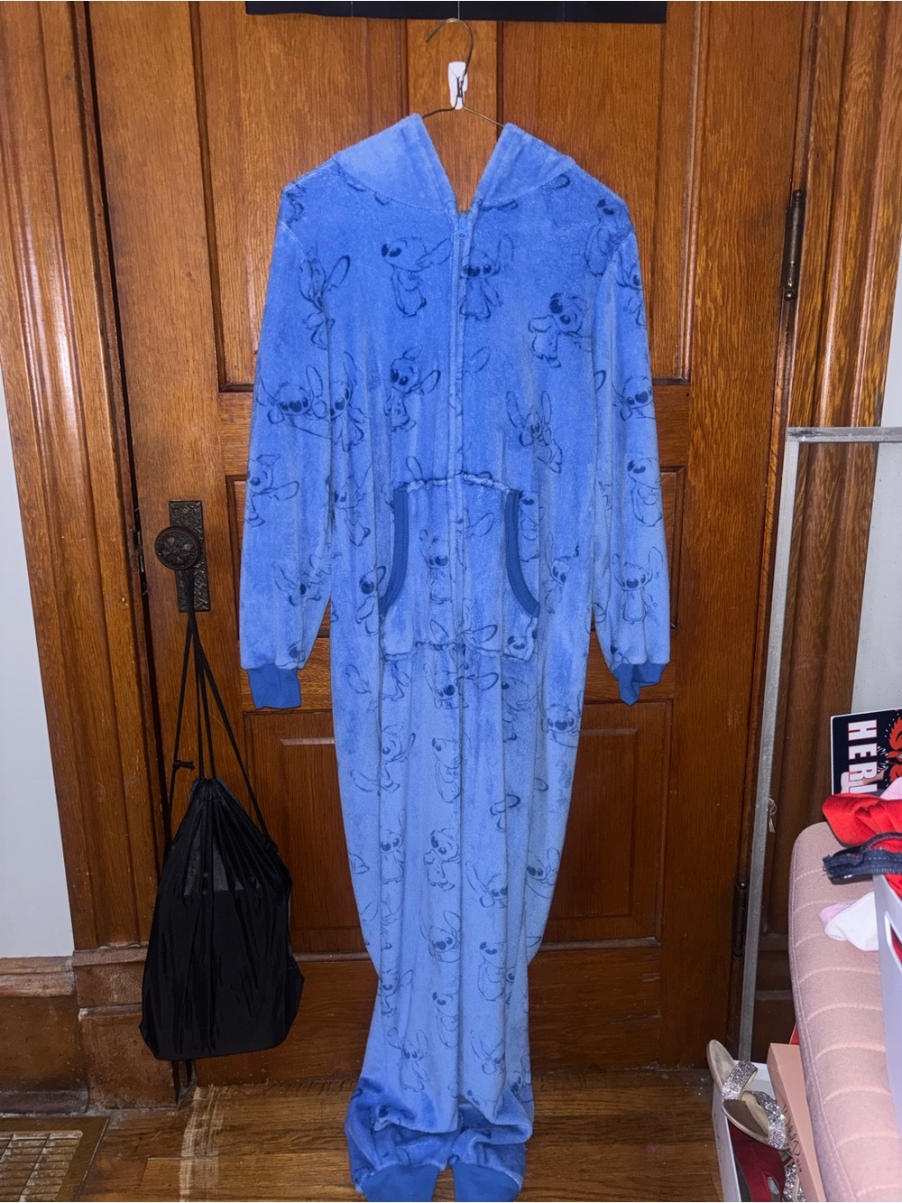 Disney Marina Blue Plush Hooded Sleepwear